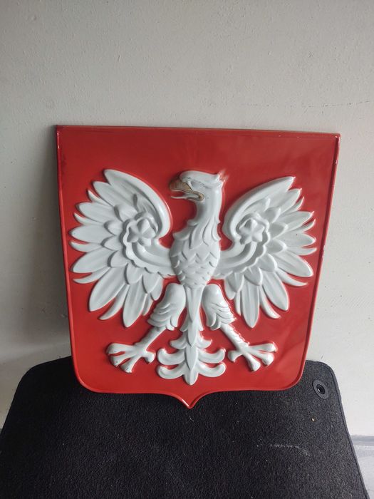 Godło PRL aluminium