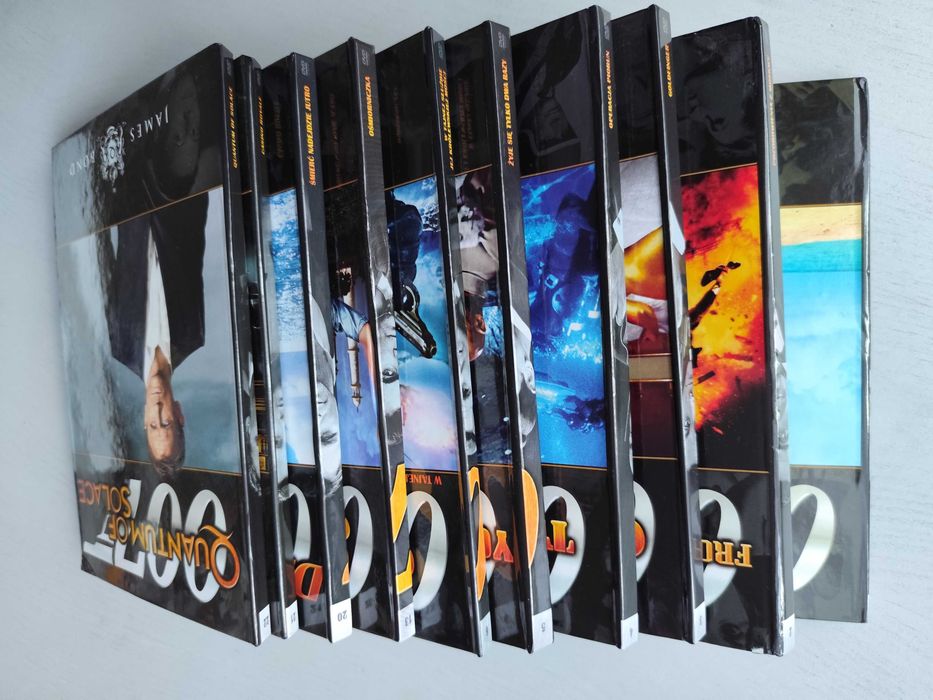 007 James Bond kolekcja 10 szt DVD różne