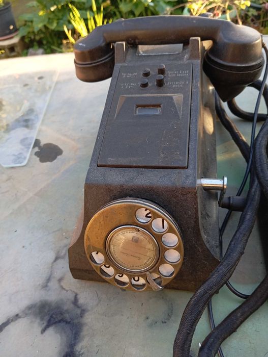 Telefone vintage da sociedade inglesa G.E.C.
