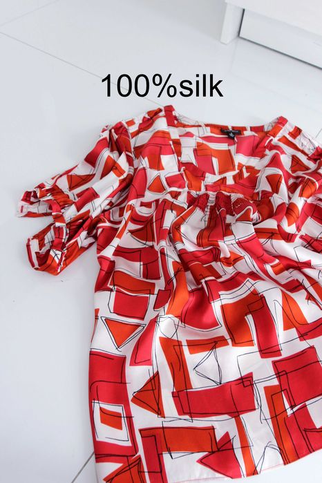 100%jedwab Nine West, bez wad L