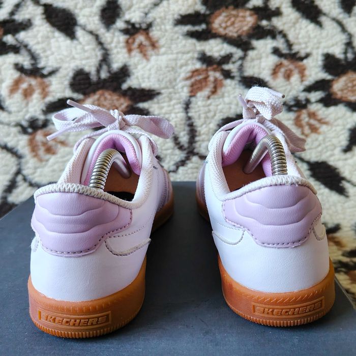 Super sport trampki Skechers Zinger Stret wkł.24,5cm skóra świetnystan