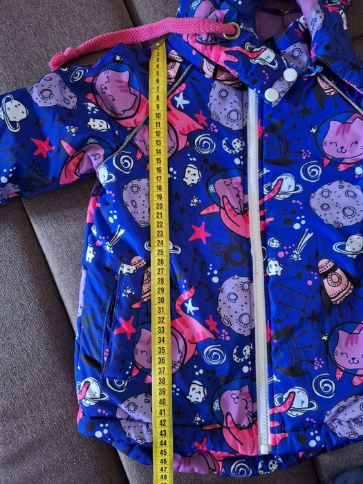 Курточка демісезонна на дівчинку, 3-4 роки, 98 - 104 см