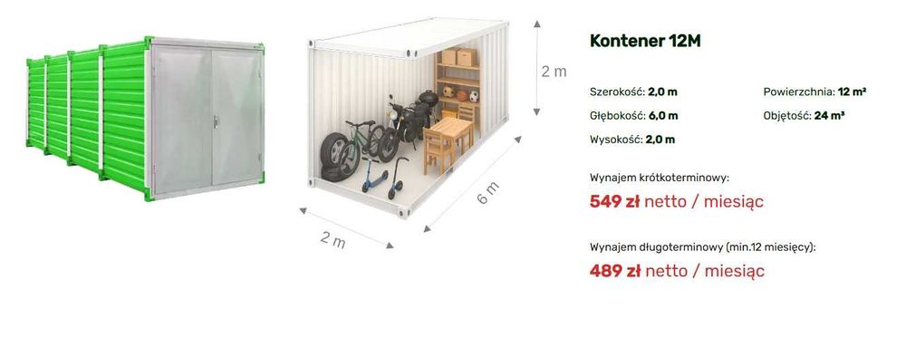 Schowki magazyny do wynajęcia Syców ul Oleśnicka I schowki24.pl I