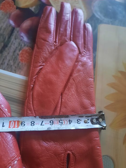 Rękawiczki z prawdziwej skóry nowe