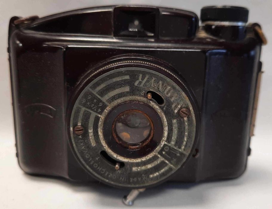 PIONYR Dufa Kolekcjonerski Aparat Fotograficzny Bakelit Vintage