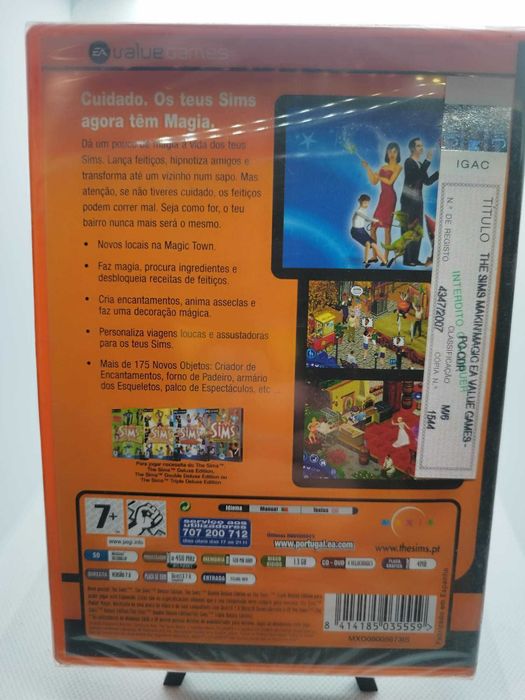 The Sims Makin Magic PC CD-ROM Selado Novo Expansão