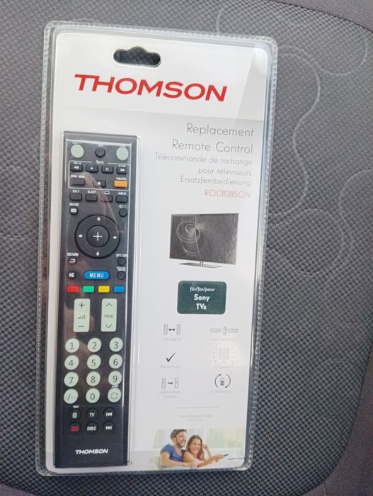 Pilot do telewizora  THOMSON ROC1128 do Sony + i chyba Samsung