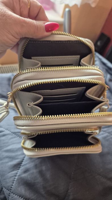 Nowa kremowa torebka Versoli idealny prezent np dla babci