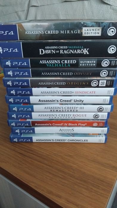 Assassin's Creed ps4 + książki