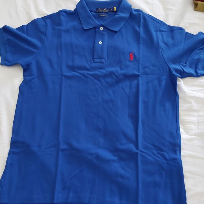 Pólo Ralph Lauren azul Novo!