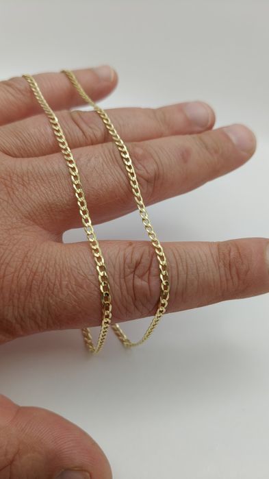 Złoty Łańcuszek Pancerka 50cm Pr.585 Nowy Zapraszamy