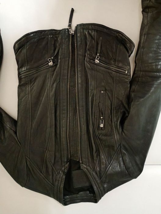 Kurtka skórzana Bershka r M