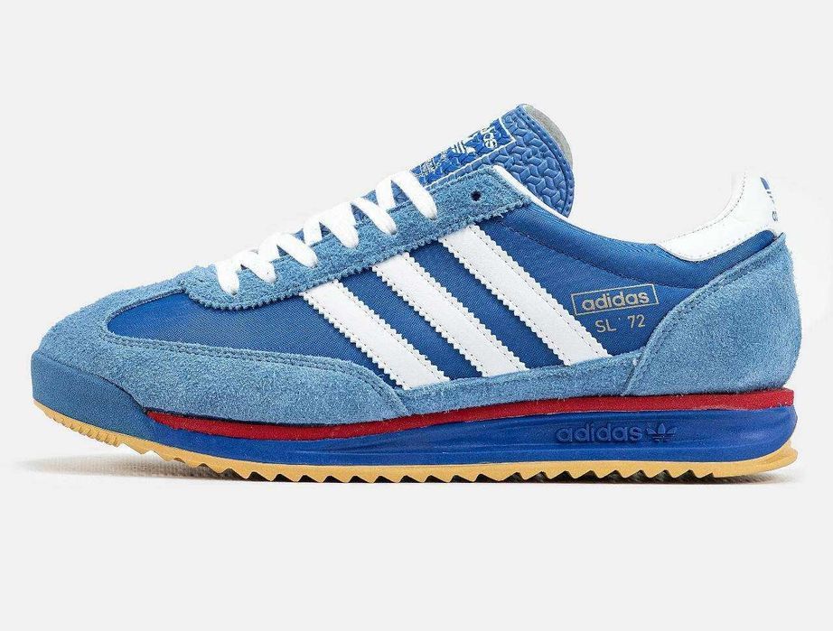 Унисекс замшевые кроссовки Adidas SL 72 замшеві кросівки адидас сл 72