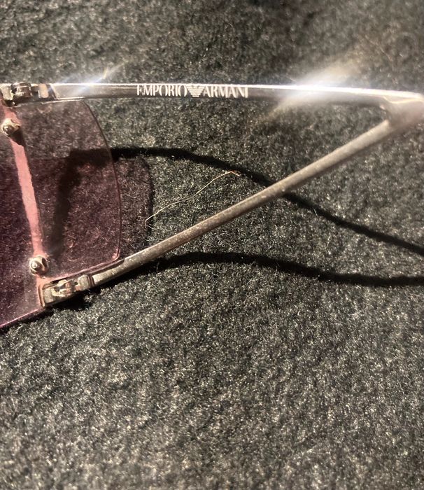 Emporio Armani 9285 óculos de sol sem aro U2 Bono Vertigo Tour