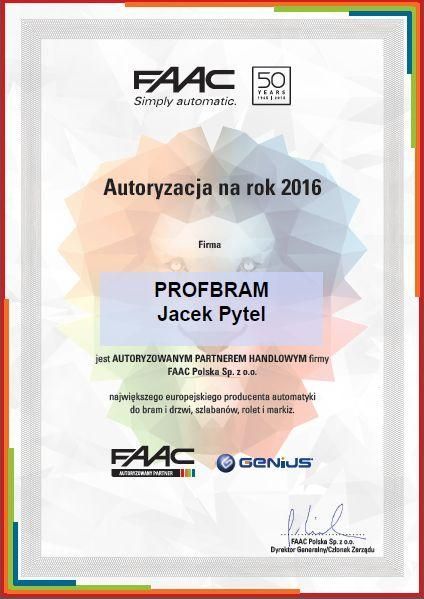 Napęd do bramy dwuskrzydłowej FAAC 414