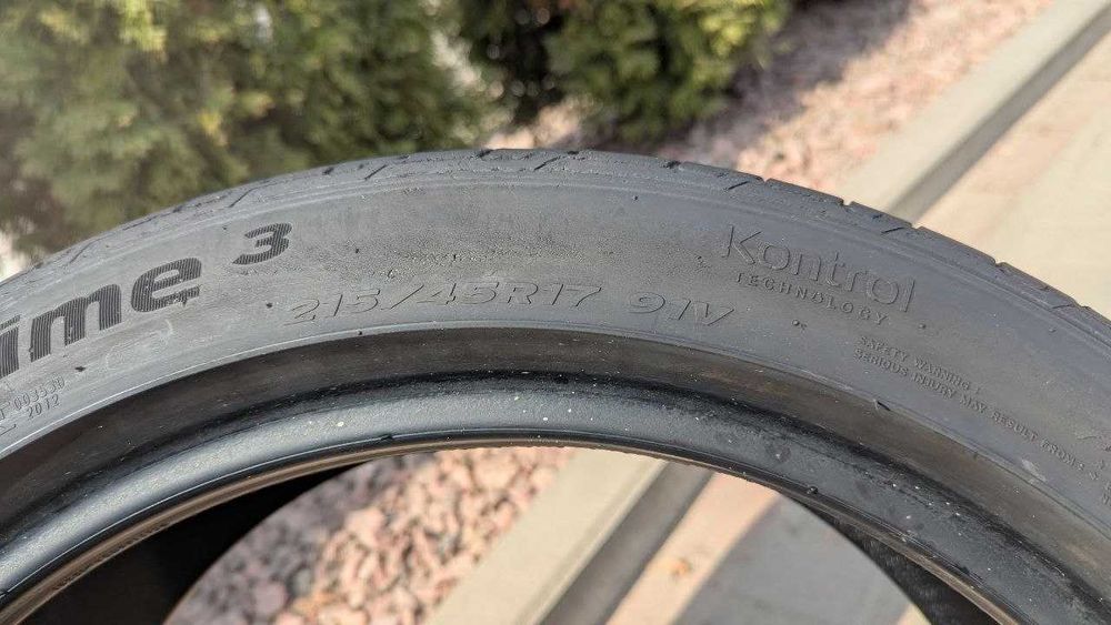 Шини 215/45 R17 Hankook Ventus Prime 3 K125