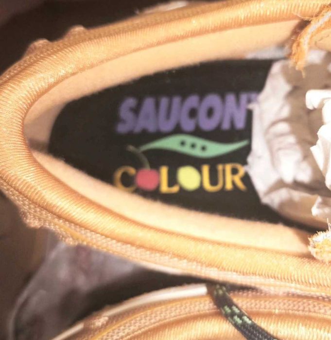 Sapatilhas Saucony Colouer Matrix Harvest Wheat novos com etiqueta.