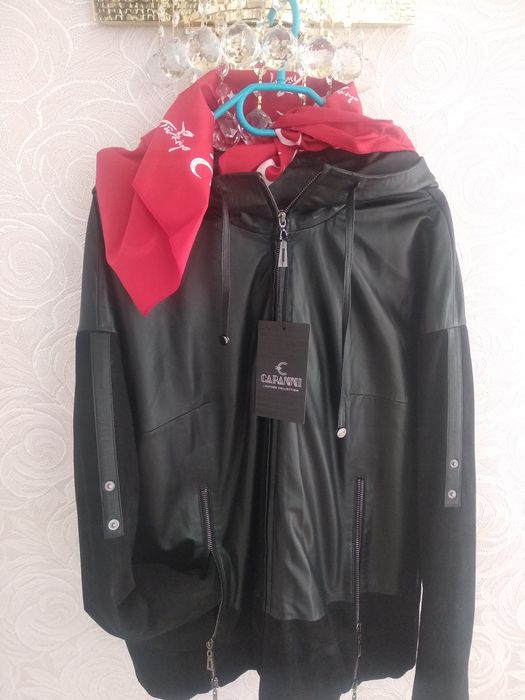 Дешево,мягкая кожаная куртка