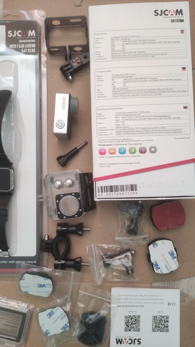 Экшн камера Sjcam SJ7 STAR + аксесуари