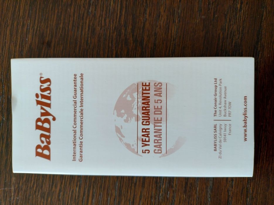 Prostownica parowa Babyliss