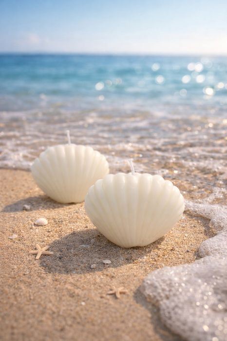 Vela pequena cera soja