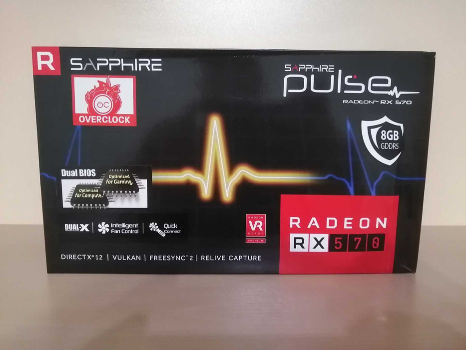 Відеокарта Sapphire Radeon RX 570 Pulse 8GB