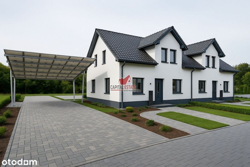 Nowe Domy W Zabudowie Bliźniaczej, Kozów