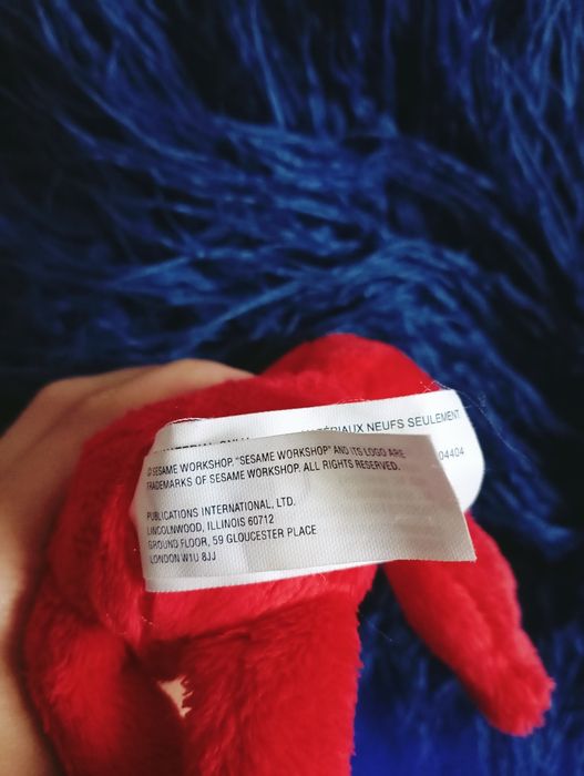 Elmo maskotka Muppety ulica Sezamkowa