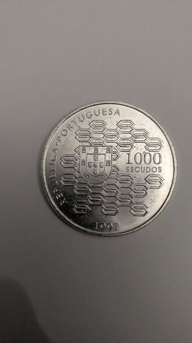 Moedas coleção prata