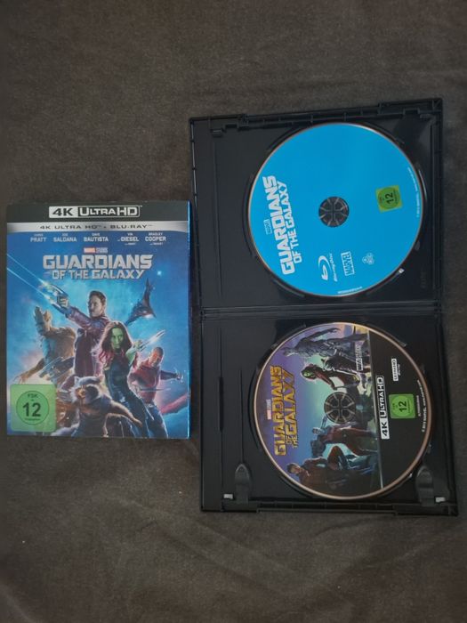 Guardiões da galáxia bluray 4K