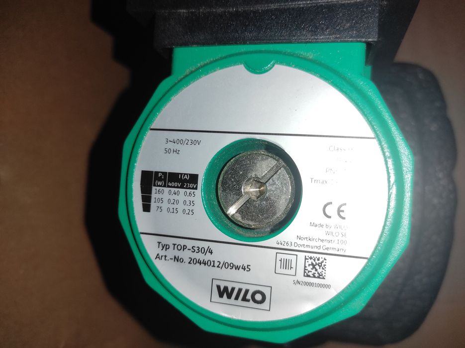 pompa obiegowa wilo top-s 30/5 3~400v