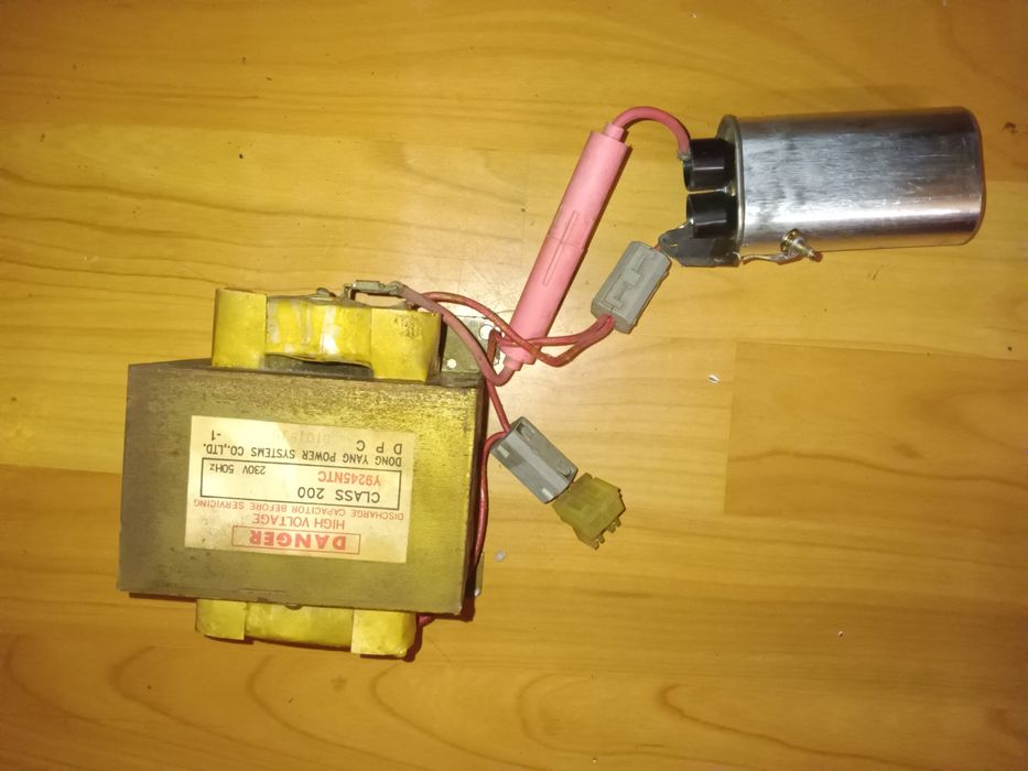Transformator Samsung i kondensator HV