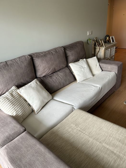 Sofá chaise longue intermutável