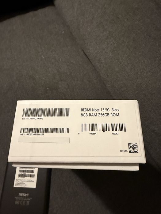 Redmi Note 15 5G 8/256GB | Nowy