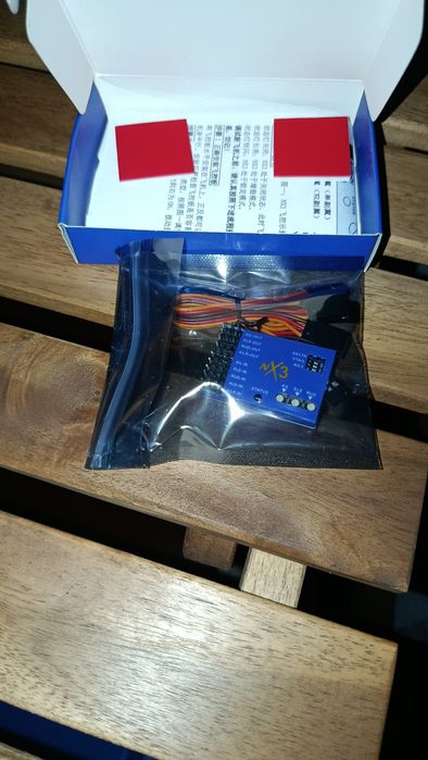 Estabilizador de Voo Giroscópio NX3 de 3 Eixos para Aviões RC / Aeromodelos (Novo na Caixa)