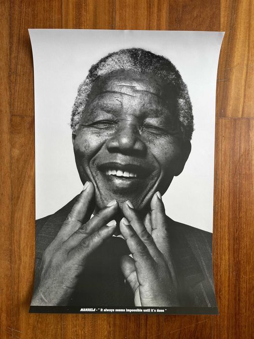 Poster Exclusivo Nelson Mandela – Edição Limitada 60x40cm