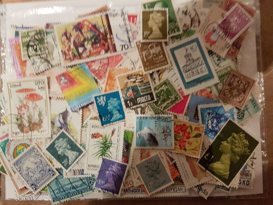 Lote de 500 Selos - Todo o Mundo