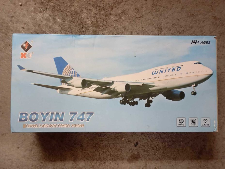 Aeromodelismo Boieng 747