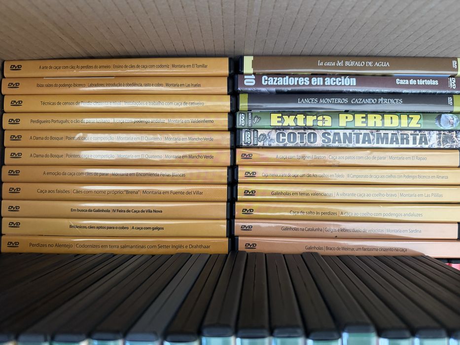 Diversos DVD de caça
