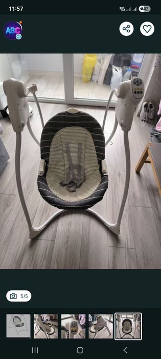 Крісло-гойдалка Graco