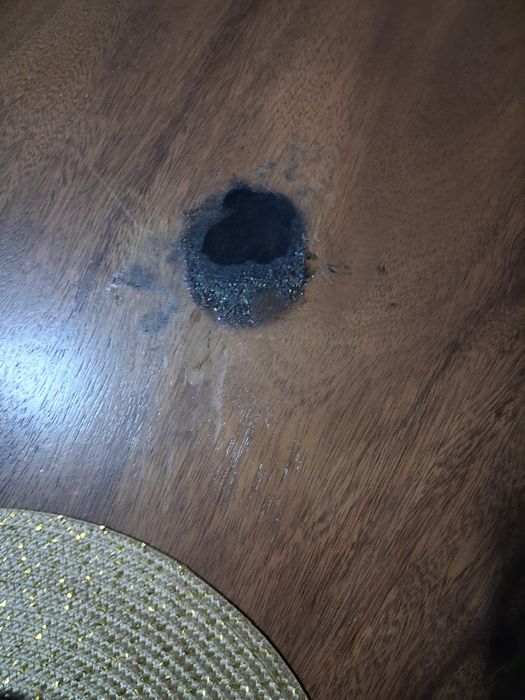 Duzy Stół z  Naturalnego Cedrowego Drzewa