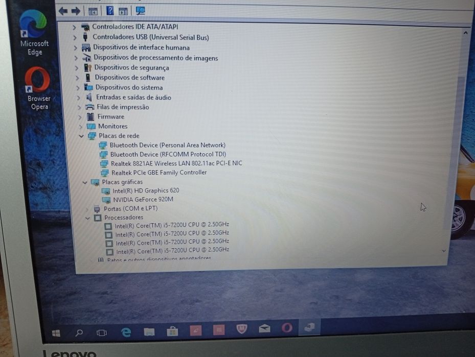 Portátil Lenovo Ideapad 310 i5 7ª Gen 1TB