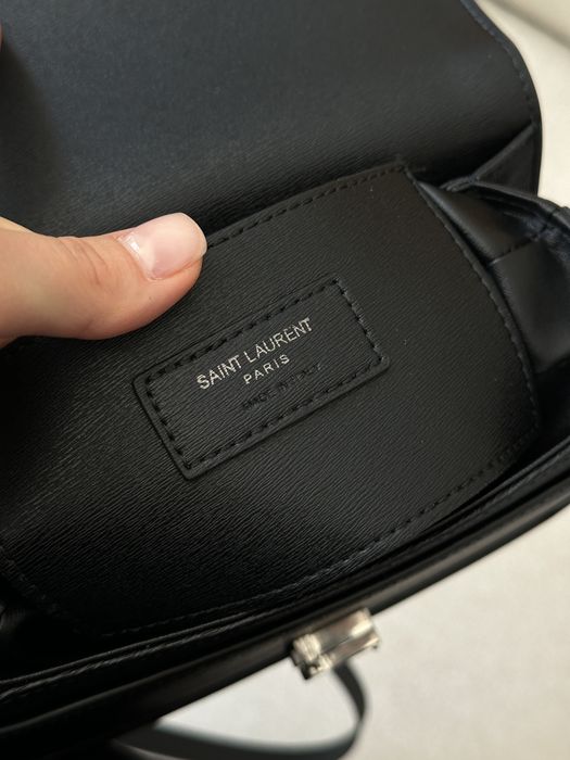 Сумка YSL Yves Saint Laurent Solferino Black Matte/Silver