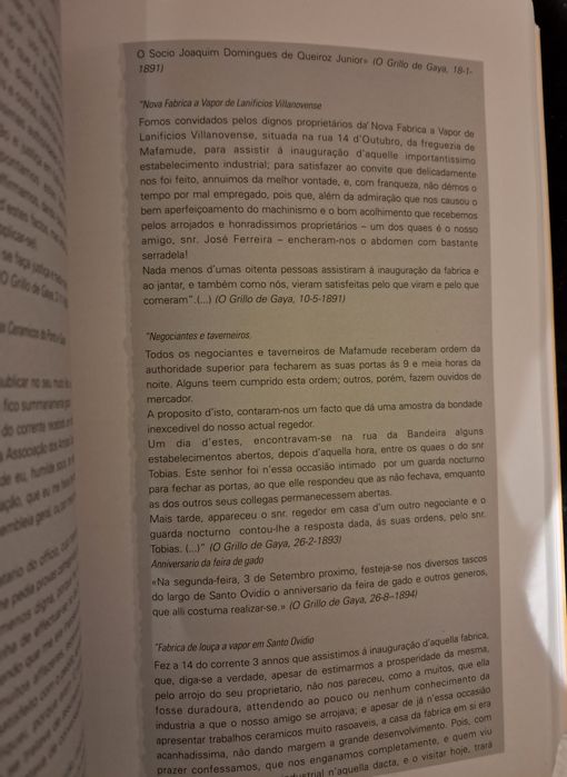 Monografia de São Cristóvão de Mafamude, Vila Nova Gaia,2001