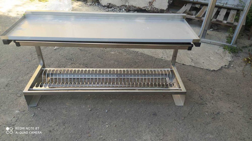 нержавійка, меблі з нержавіючої сталі