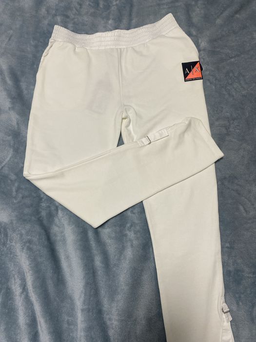 Білі спортивні штани Armani Exchange (оригінал)