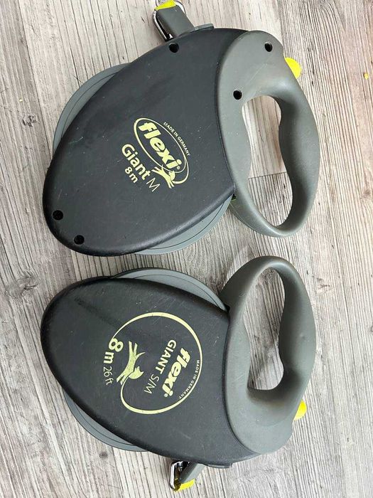Flexi Giant Neon M, Flexi New Classic L повідець-рулетка до 50/25 кг