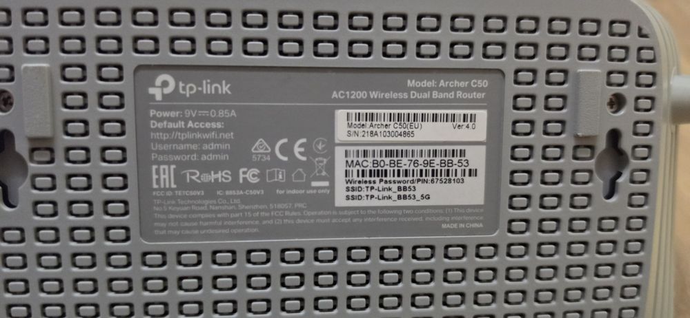 Router tp-link AC1200