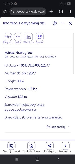 Działka rolna budowlana - Widok 3
