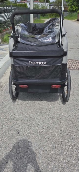 Sprzedam przyczepkę rowerową Hamax 2-osobowa